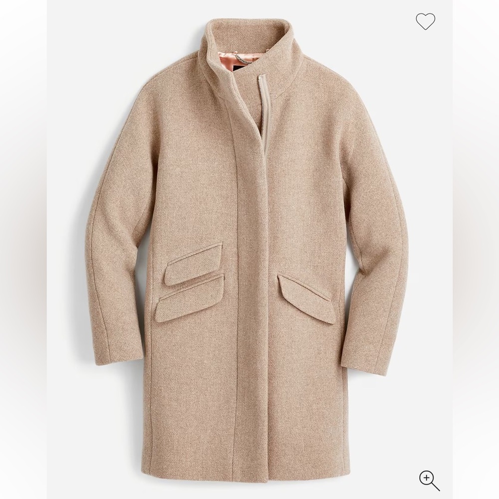 J. Crew Cocoon Coat - Sandstone 2P